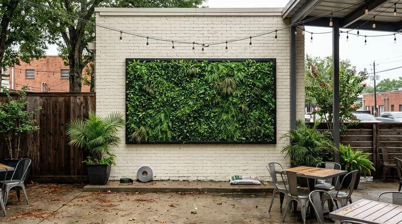Artificial Grass Walls & Vertical Greenery Houston