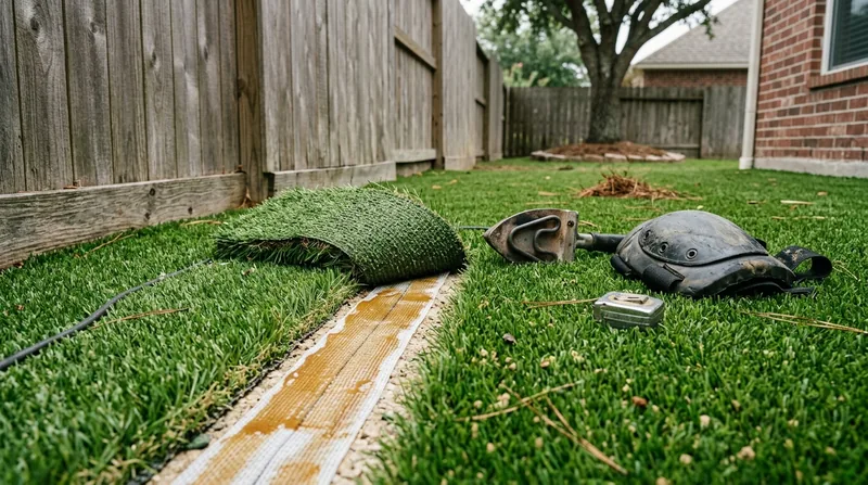 Turf Repair & Seam Repair Houston